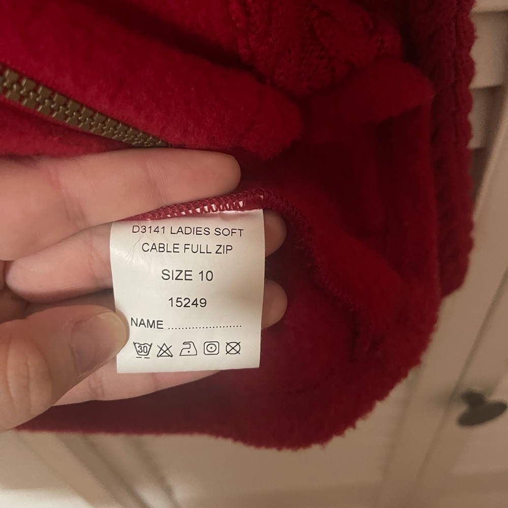Barbour Red Women’s Jacket - Picture 5 of 6